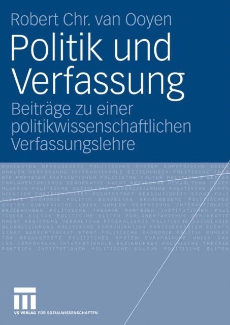 Robert Chr. van Ooyen - Politik und Verfassung, E-bok