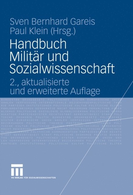 Paul Klein, Sven Gareis - Handbuch Militär und Sozialwissenschaft, E-bok