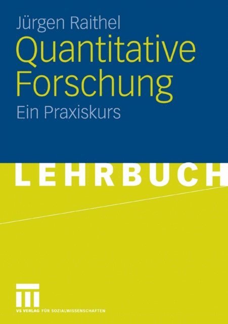 Jurgen Raithel - Quantitative Forschung, E-bok