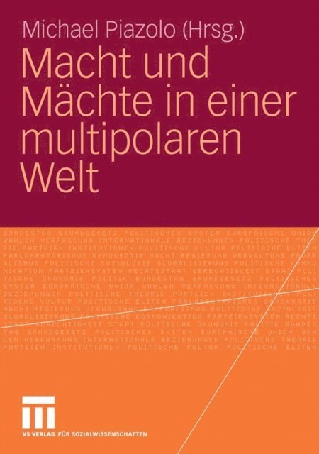 Michael Piazolo - Macht und Mächte in einer multipolaren Welt, E-bok