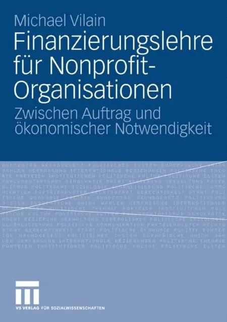 Michael Vilain - Finanzierungslehre für Nonprofit-Organisationen, E-bok. Tillgänglighet: Lägg i varukorg