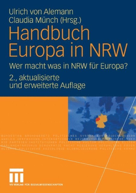 Claudia Munch, Ulrich Alemann - Handbuch Europa in NRW, E-bok