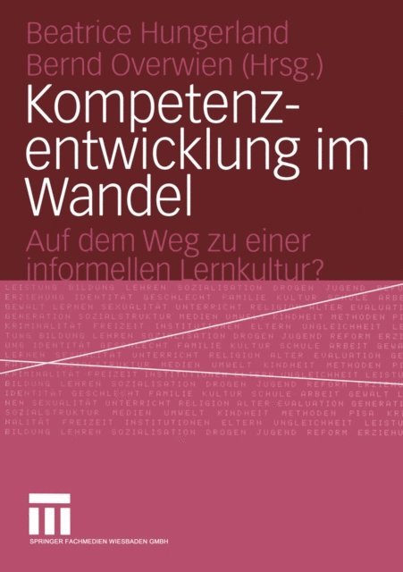 Bernd Overwien, Beatrice Hungerland - Kompetenzentwicklung im Wandel, E-bok