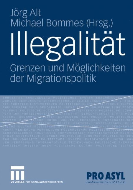 Michael Bommes, Jorg Alt - Illegalität, E-bok