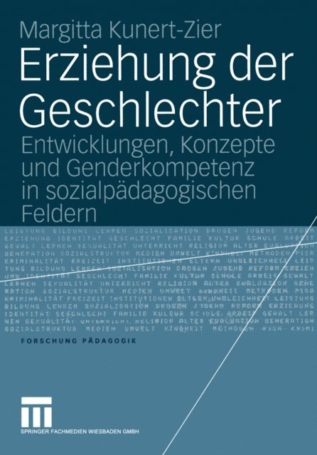 Margitta Kunert-Zier - Erziehung der Geschlechter, E-bok