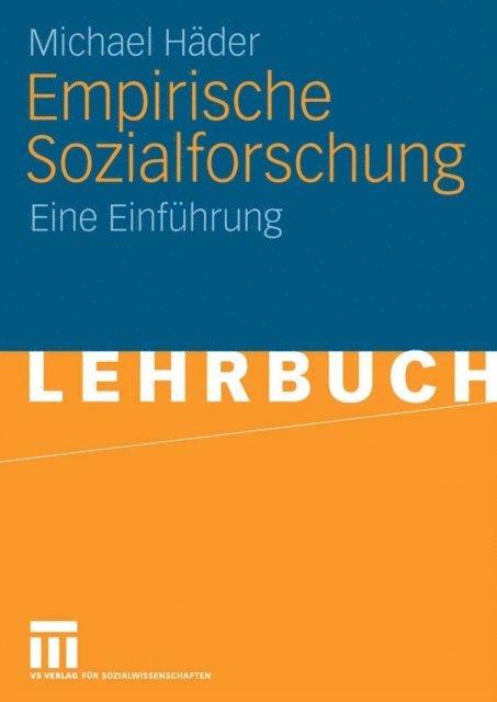 Michael Hader - Empirische Sozialforschung, E-bok