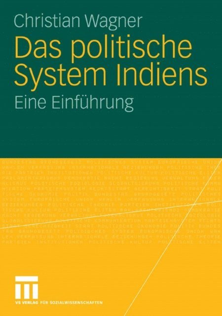 Christian Wagner - Das politische System Indiens, E-bok