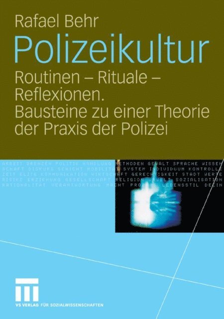 Rafael Behr - Polizeikultur, E-bok