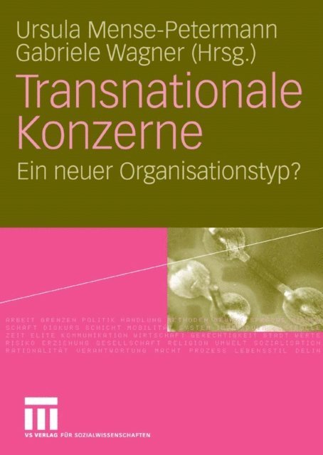 Gabriele Wagner, Ursula Mense-Petermann - Transnationale Konzerne, E-bok