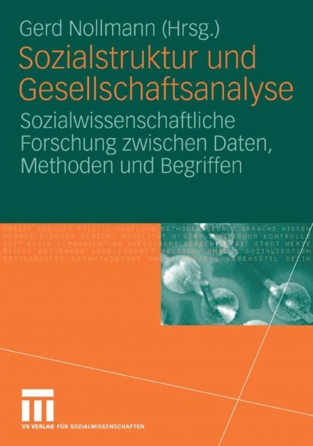 Gerd Nollmann - Sozialstruktur und Gesellschaftsanalyse, E-bok