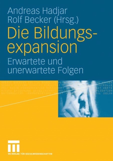 Rolf Becker, Andreas Hadjar - Die Bildungsexpansion, E-bok
