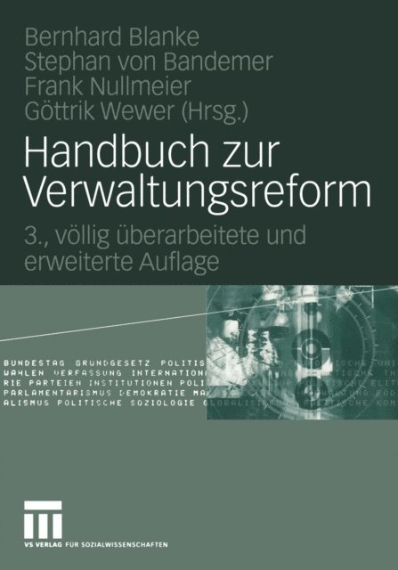 Gottrik Wewer, Frank Nullmeier, Stephan Bandemer, Bernhard Blanke - Handbuch zur Verwaltungsreform, E-bok