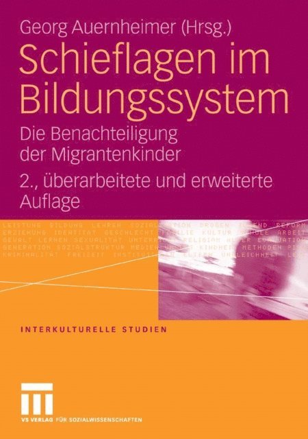 Georg Auernheimer - Schieflagen im Bildungssystem, E-bok