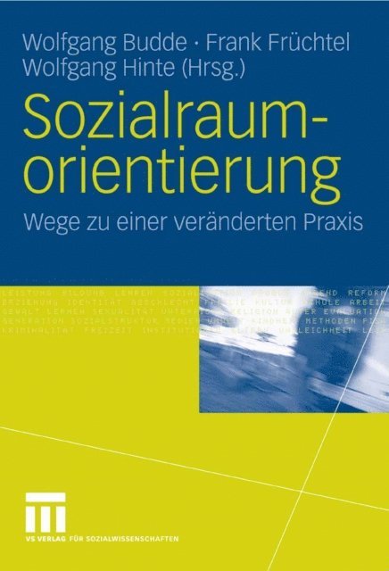 Wolfgang Hinte, Frank Fruchtel, Wolfgang Budde - Sozialraumorientierung, E-bok