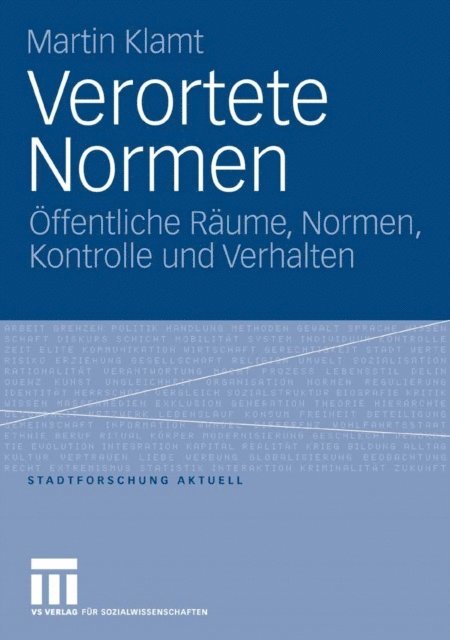 Martin Klamt - Verortete Normen, E-bok