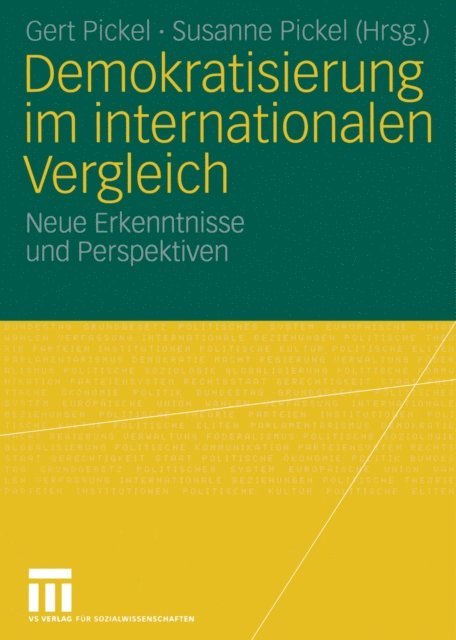 Susanne Pickel, Gert Pickel - Demokratisierung im internationalen Vergleich, E-bok