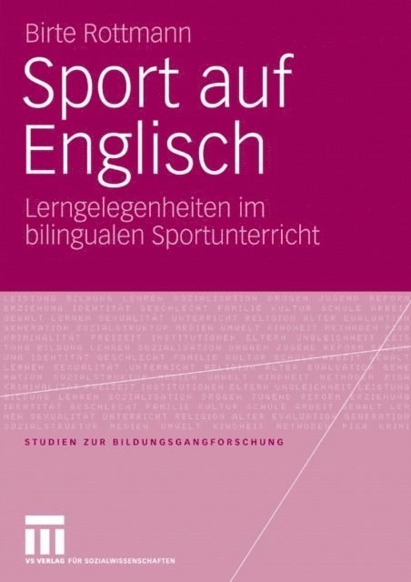Birte Rottmann - Sport auf Englisch, E-bok