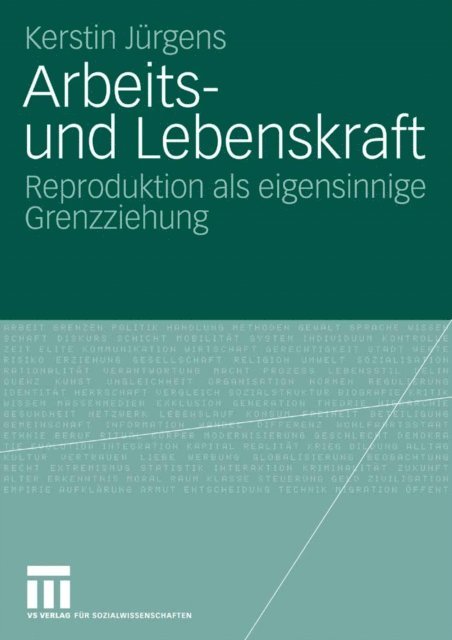 Kerstin Jurgens - Arbeits- und Lebenskraft, E-bok