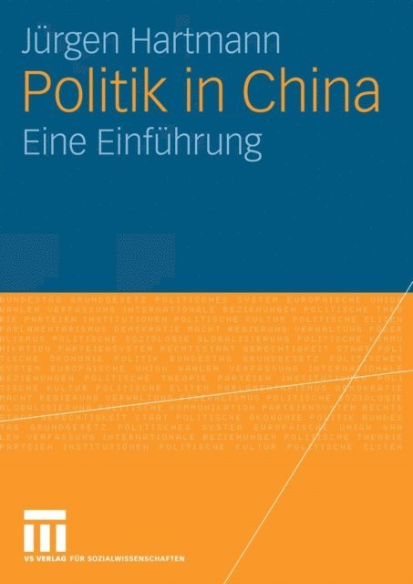 Jurgen Hartmann - Politik in China, E-bok