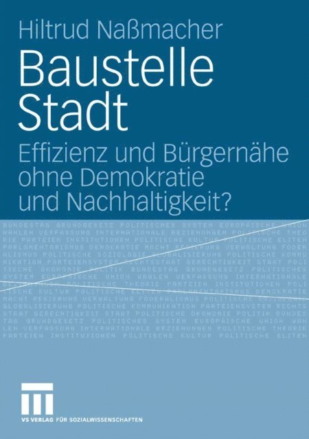 Hiltrud Nassmacher - Baustelle Stadt, E-bok