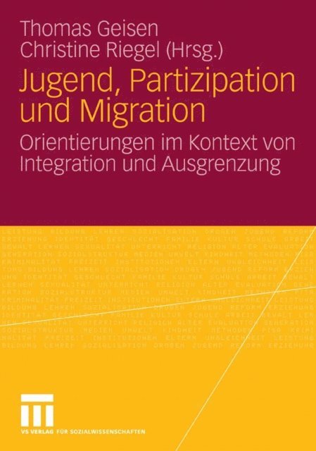 Christine Riegel, Thomas Geisen - Jugend, Partizipation und Migration, E-bok
