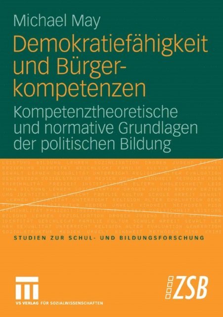Michael May - Demokratiefähigkeit und Bürgerkompetenzen, E-bok