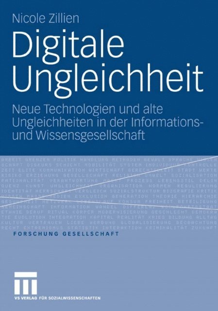Nicole Zillien - Digitale Ungleichheit, E-bok