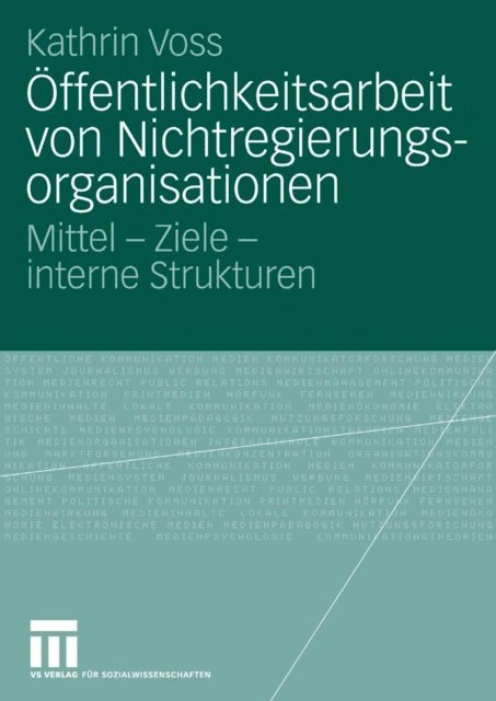 Kathrin Voss - Öffentlichkeitsarbeit von Nichtregierungsorganisationen, E-bok