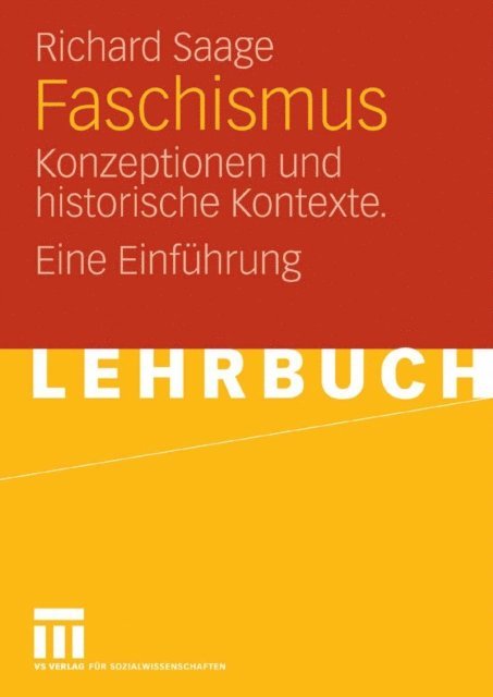 Richard Saage - Faschismus, E-bok