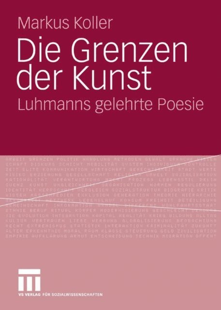 Markus Koller - Die Grenzen der Kunst, E-bok
