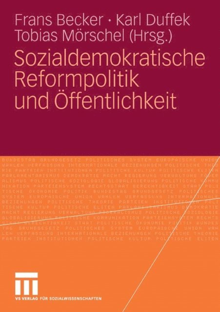 Tobias Morschel, Karl Duffek, Frans Becker - Sozialdemokratische Reformpolitik und Öffentlichkeit, E-bok