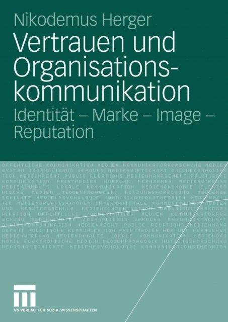 Nikodemus Herger - Vertrauen und Organisationskommunikation, E-bok