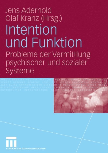 Olaf Kranz, Jens Aderhold - Intention und Funktion, E-bok