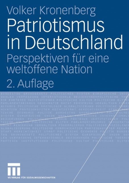 Volker Kronenberg - Patriotismus in Deutschland, E-bok