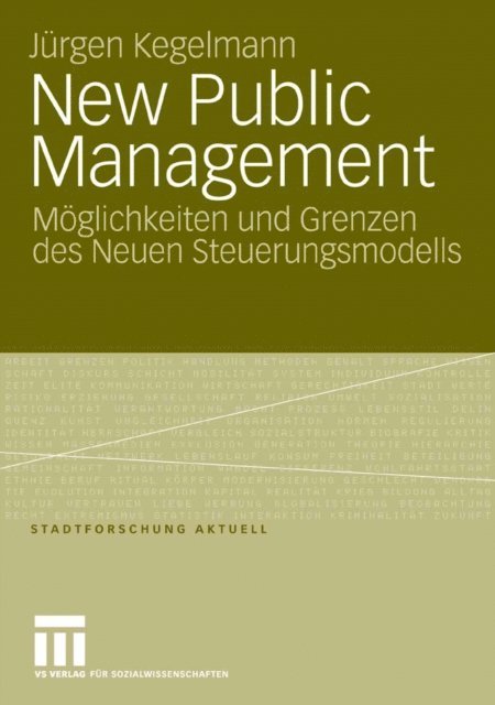 Jurgen Kegelmann - New Public Management, E-bok