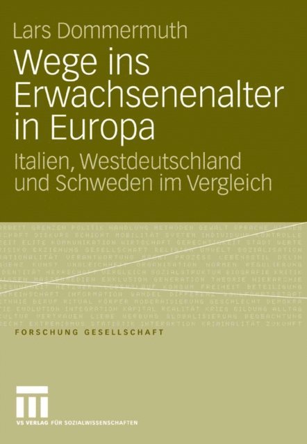 Lars Dommermuth - Wege ins Erwachsenenalter in Europa, E-bok