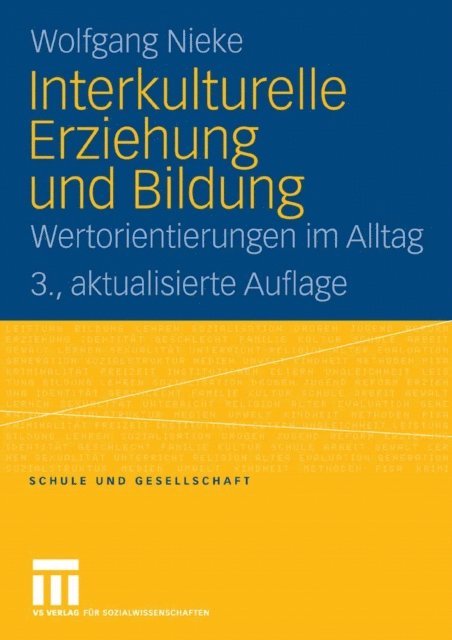 Wolfgang Nieke - Interkulturelle Erziehung und Bildung, E-bok