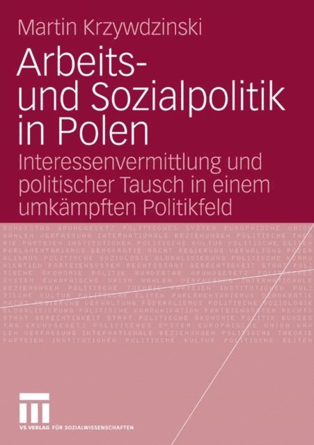 Martin Krzywdzinski - Arbeits- und Sozialpolitik in Polen, E-bok