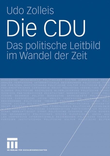Udo Zolleis - Die CDU, E-bok