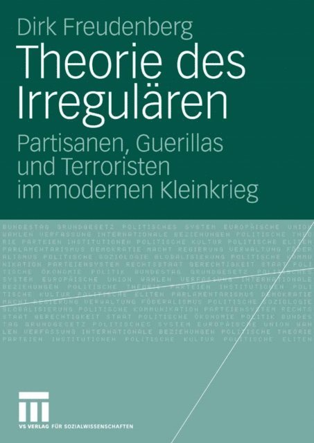 Dirk Freudenberg - Theorie des Irregulären, E-bok