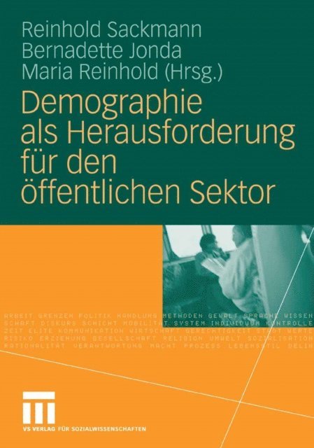Maria Reinhold, Bernadette Jonda, Reinhold Sackmann - Demographie als Herausforderung für den öffentlichen Sektor, E-bok