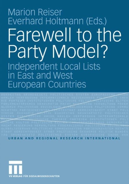 Everhard Holtmann, Marion Reiser - Farewell to the Party Model?, E-bok