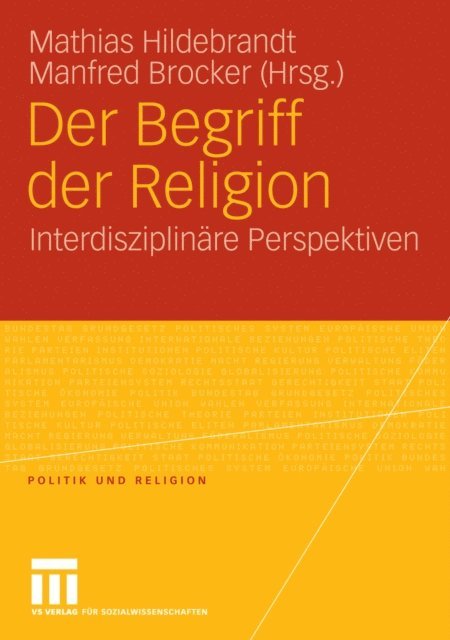 Manfred Brocker, Mathias Hildebrandt - Der Begriff der Religion, E-bok