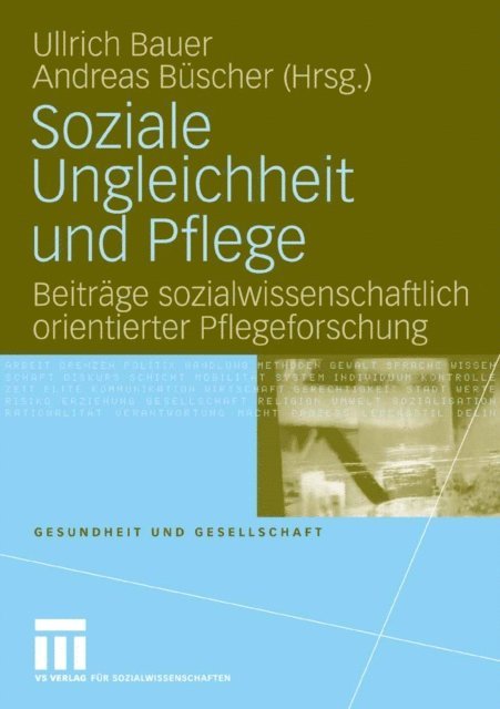 Andreas Buscher, Ullrich Bauer - Soziale Ungleichheit und Pflege, E-bok