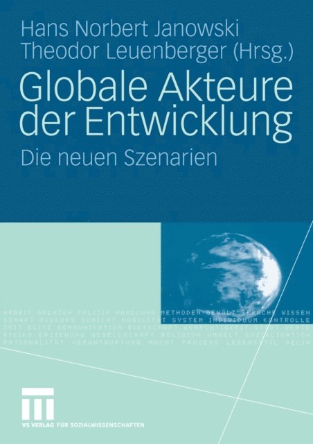 Theodor Leuenberger, Hans Norbert Janowski - Globale Akteure der Entwicklung, E-bok