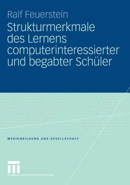 Ralf Feuerstein - Strukturmerkmale des Lernens computerinteressierter und begabter Schüler, E-bok