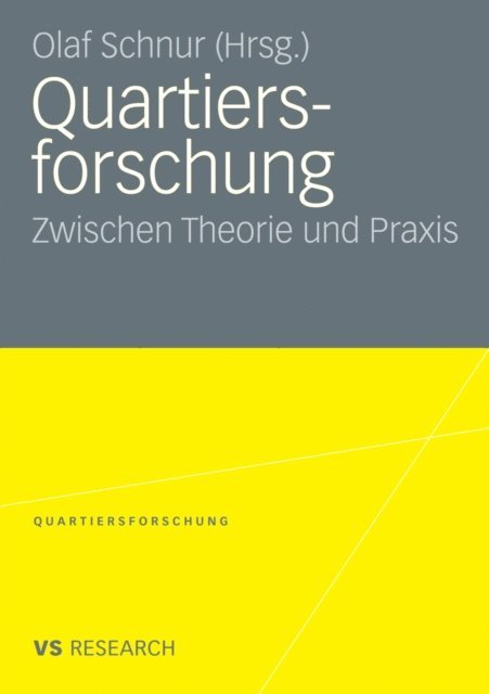 Olaf Schnur - Quartiersforschung, E-bok
