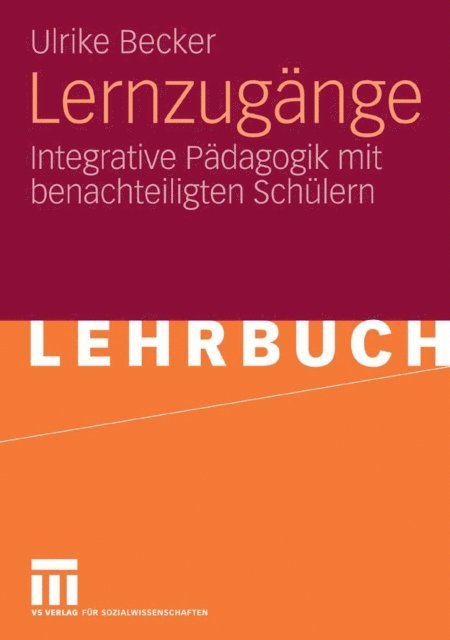 Ulrike Becker - Lernzugänge, E-bok