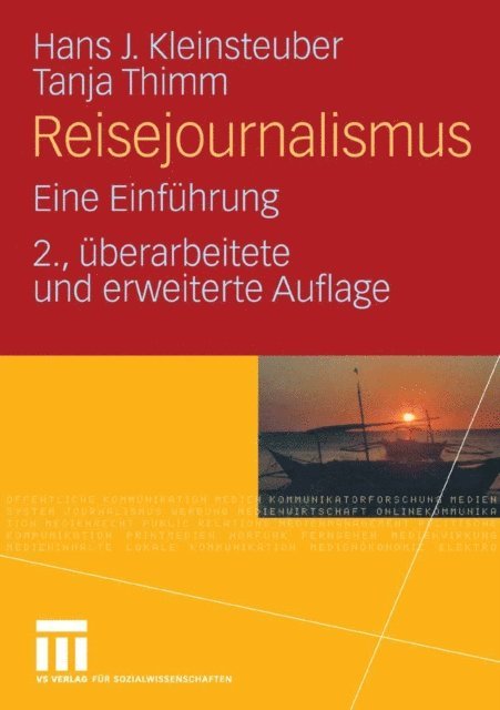Tanja Thimm, Hans J. Kleinsteuber - Reisejournalismus, E-bok