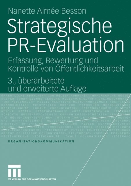 Nanette Besson - Strategische PR-Evaluation, E-bok